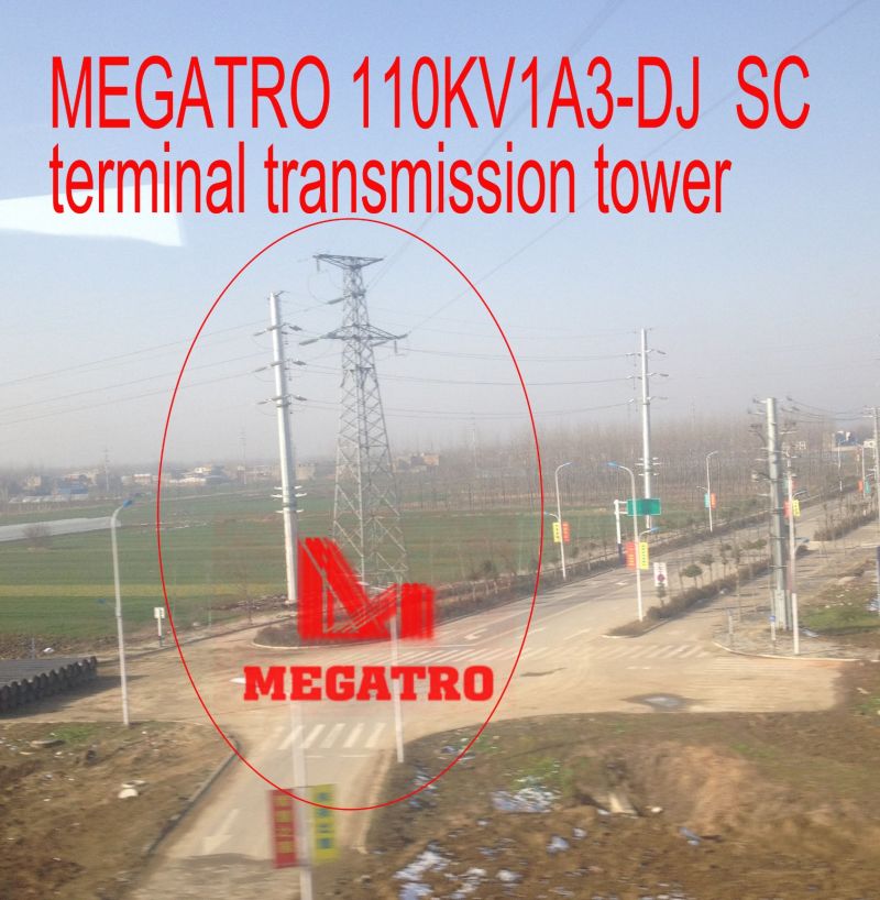 Megatro 110kv 1A3-DJ Sc Terminal Transmission Tower