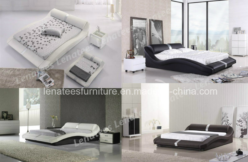 A070 Modern Leather Furniture Bedroom Bed