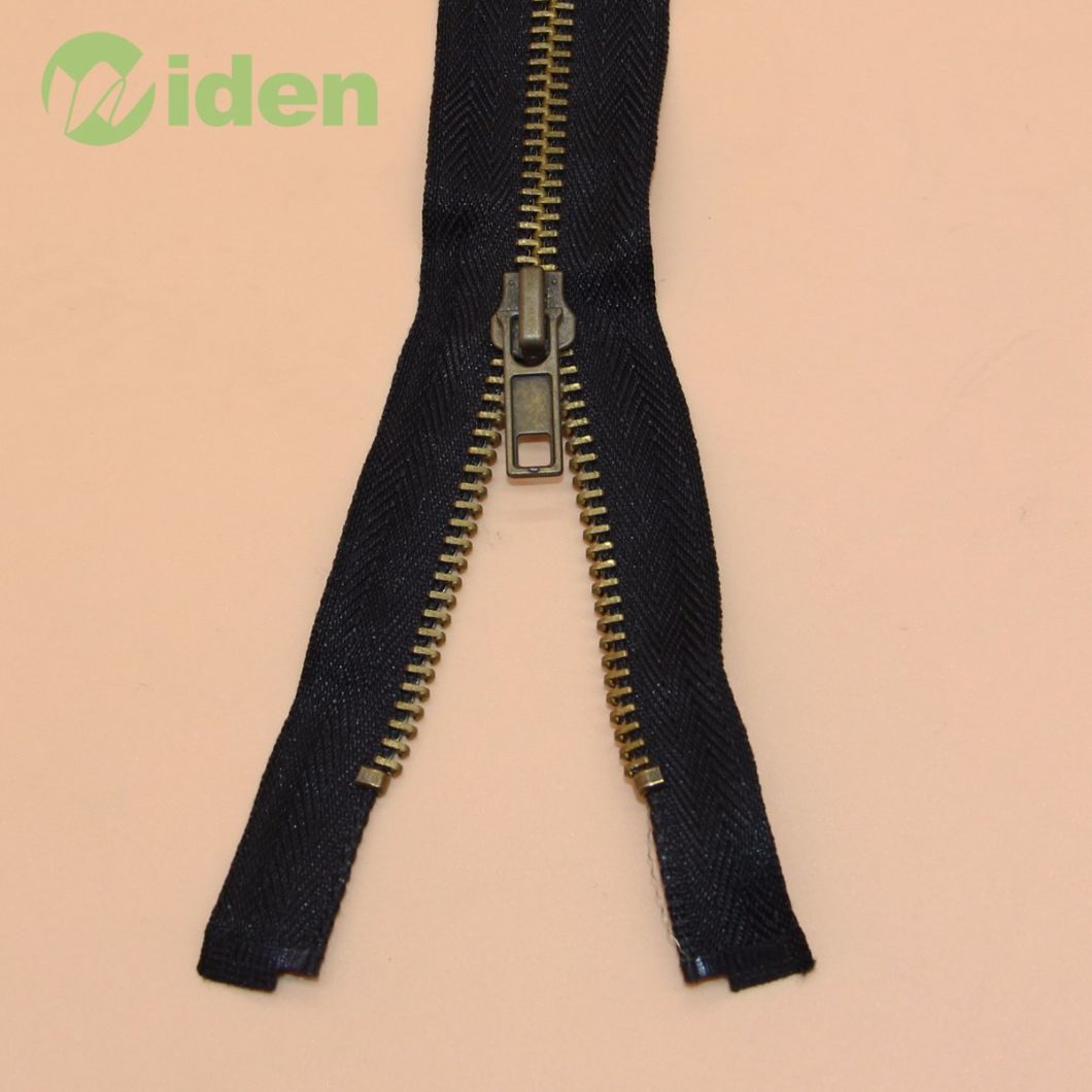 Wholesale Eco-Friendly Open End Metal Zipper