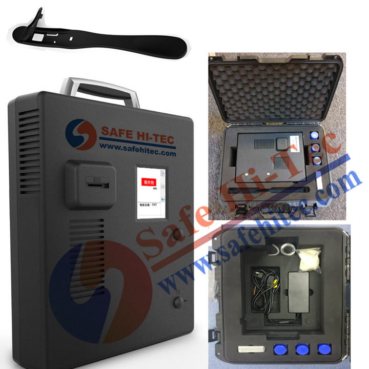 Portable Explosive Detector Bomb Scanner Security Inspection System SD310(SAFE HI-TEC)