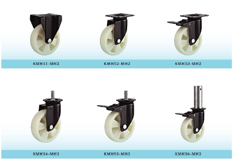 PP Med-Heavy Duty PVC Caster Wheels Trolley Wheels