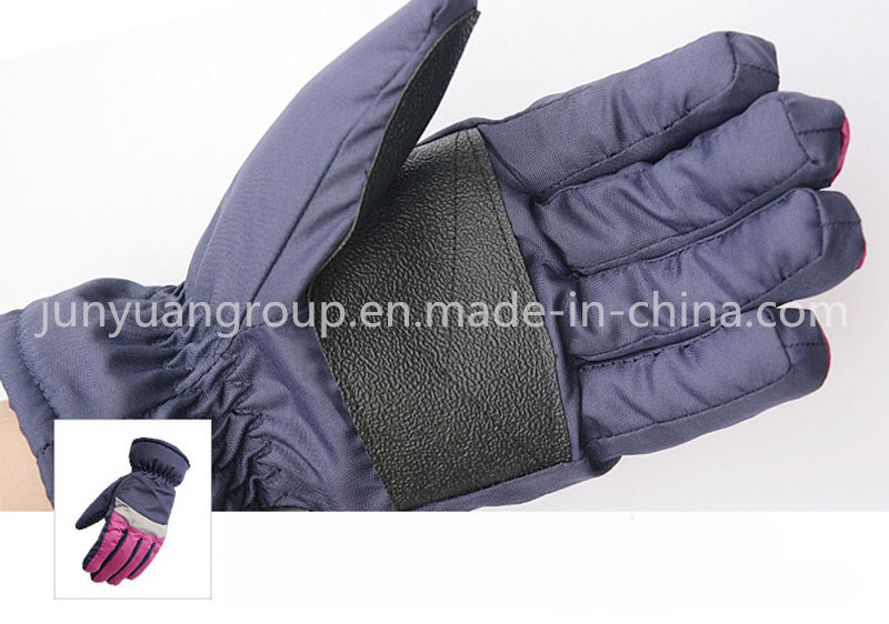 Popular Adult Women Contrast Color Fashion Winter Ski Sports Gloves