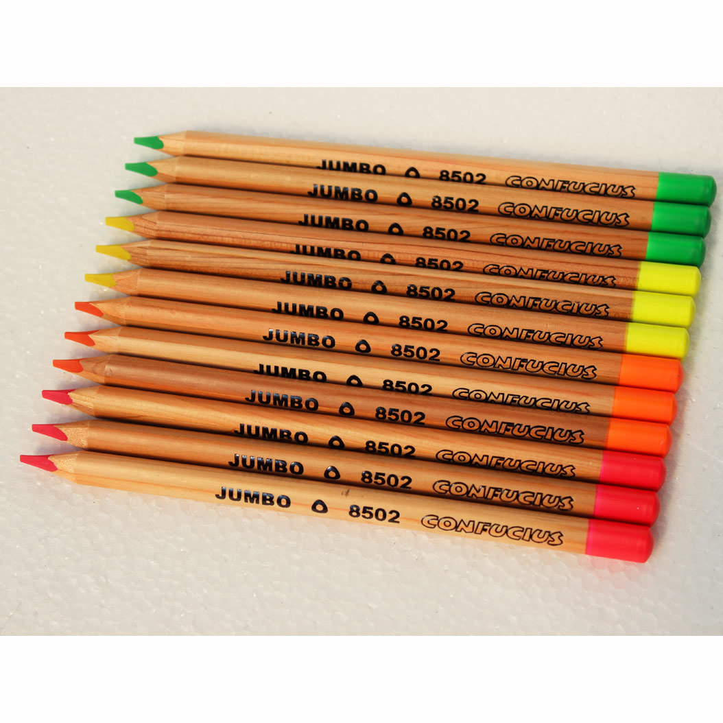 Cedarwood Color Pencils, Jumbo Size Color Pencils