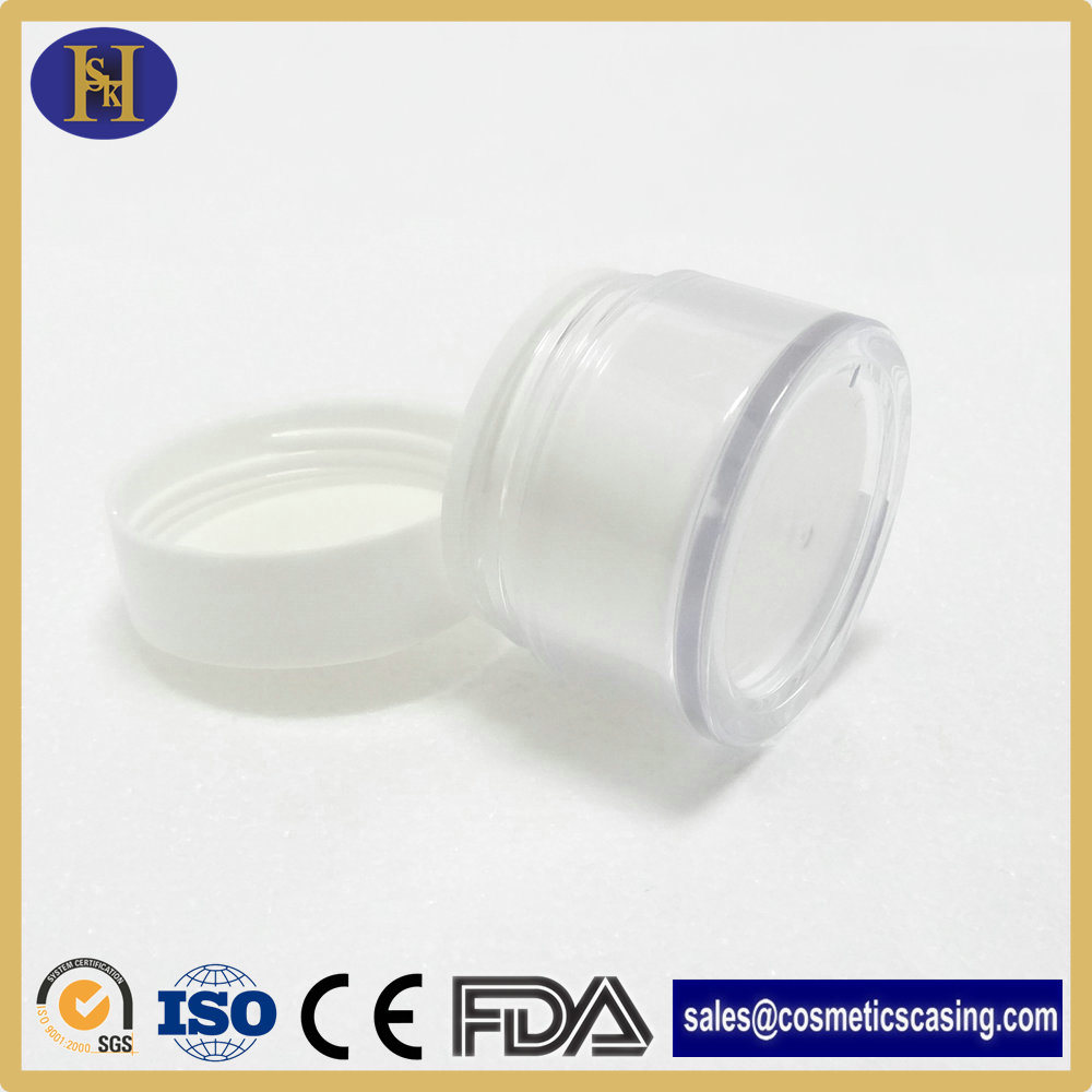 30g Hot Selling Plastic Cream Jar with Special Cap