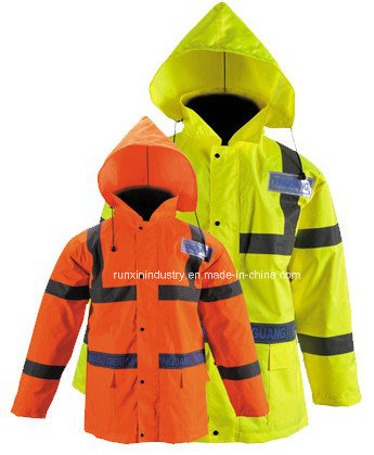 High Visibility Reflective Rain Jacket Yg729