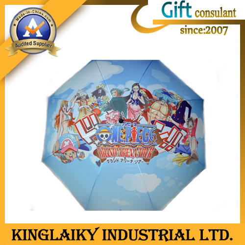 Double Layer Umbrella Sun Umbrella with Custom Design for Gift (KU-001)