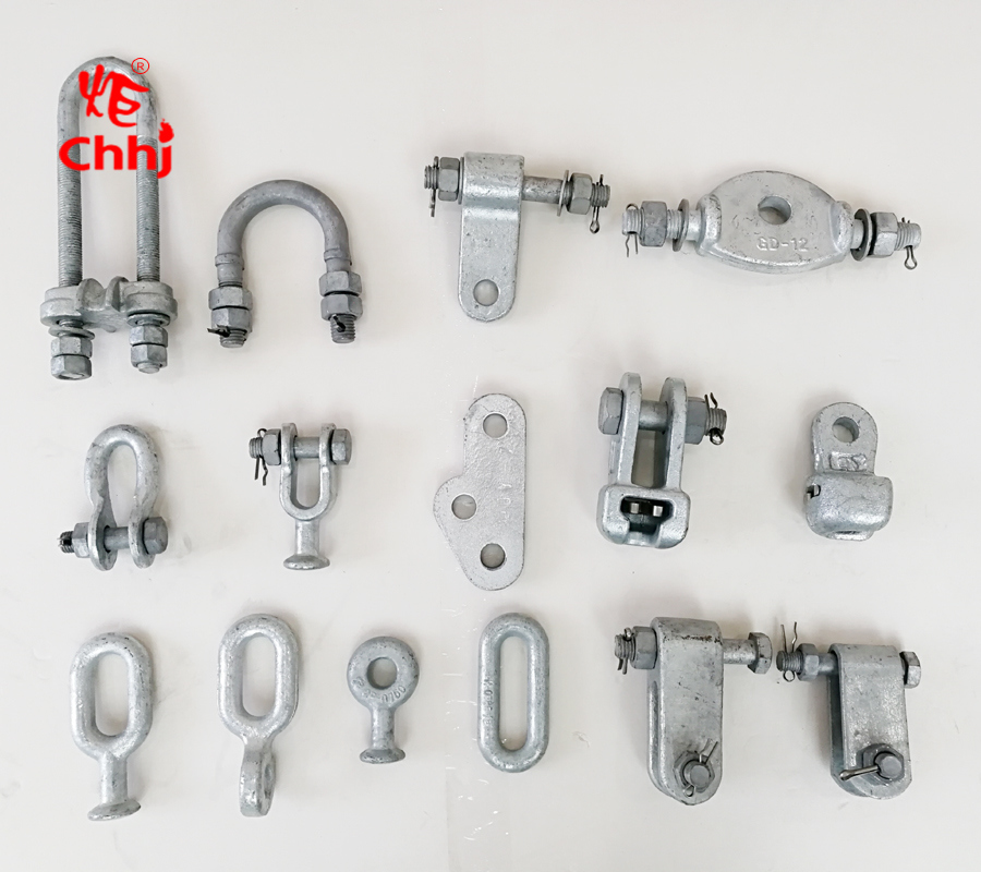 Hot-DIP Galvanized Steel Ball Eye / Socket Clevis/ Anchor Shackles / Link Plate / for Overhead Transmission Pole Line Hardware