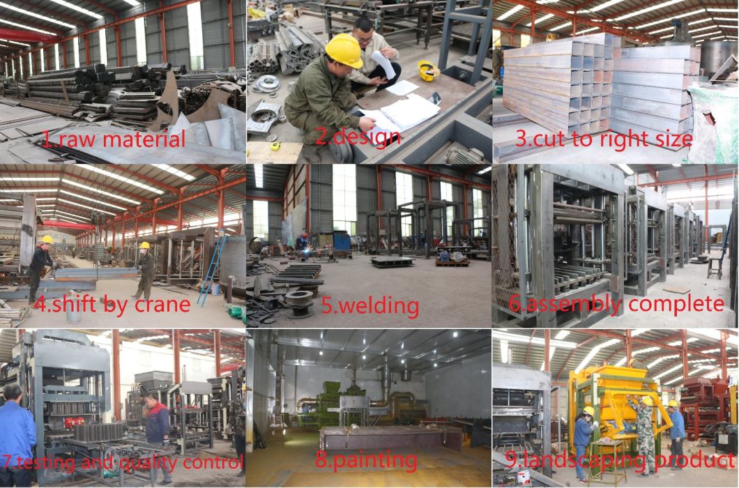 Qt4-35 Concrete Tile Making Machine