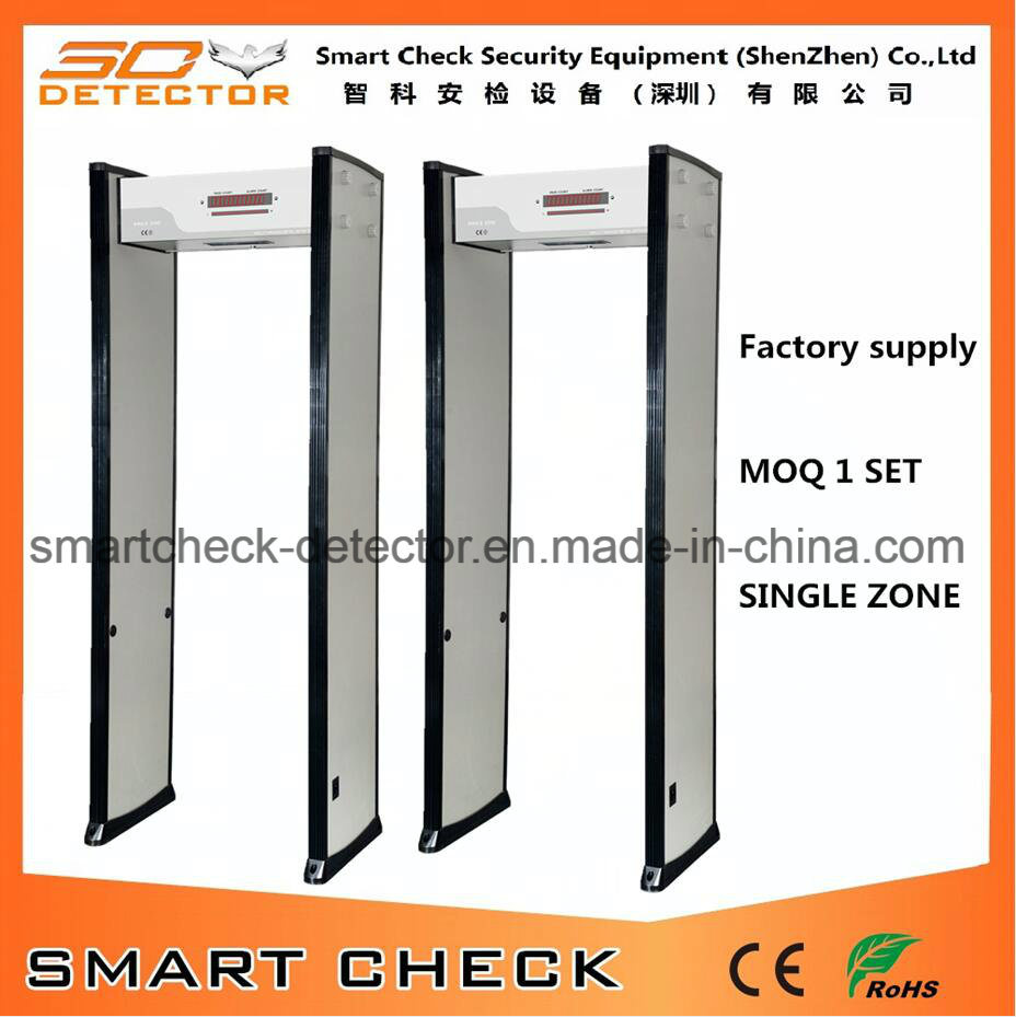 Security Equipment Single Zone Walk Through Checking Gate