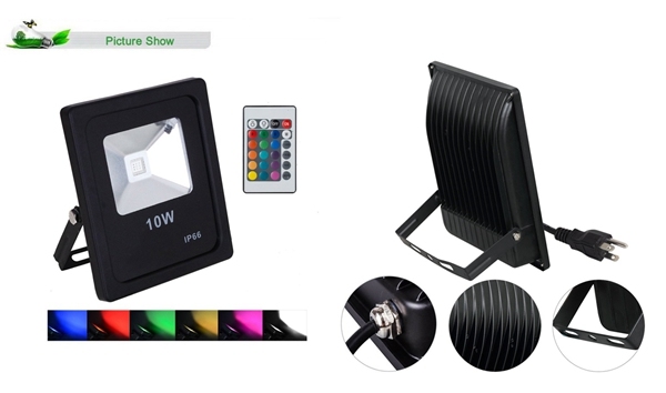 RGB Color Changing Waterproof LED Flood Light