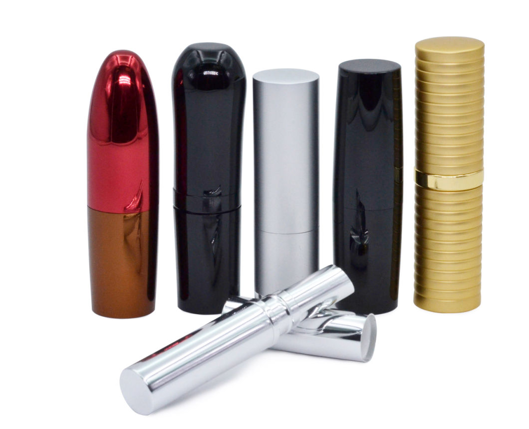 Plastic Cosmetic Black Lipstick Case, Lipstick Container