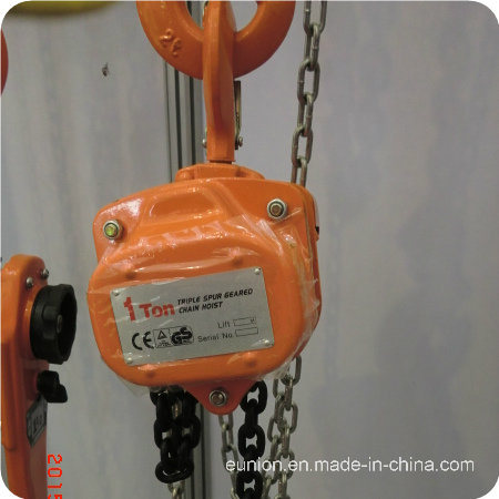 China Manufacturer Hand Vt Chain Hoist High Quality Chain Pulley Block