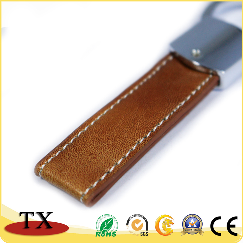 China Supplier Geniune Wholesale Custom Leather Key Chain