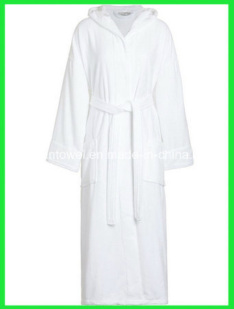 Long Sleeve Comfortable Waffle/Terry Cloth Bath Robes