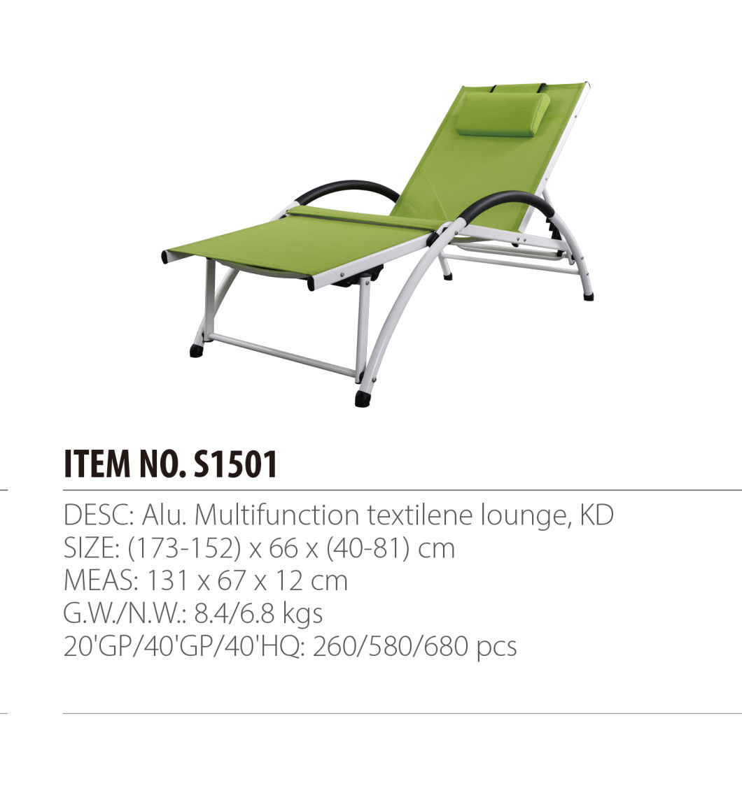 Beach Chair Patio Chaise Lounge Outdoor Chaise Lounge Garden Lounge