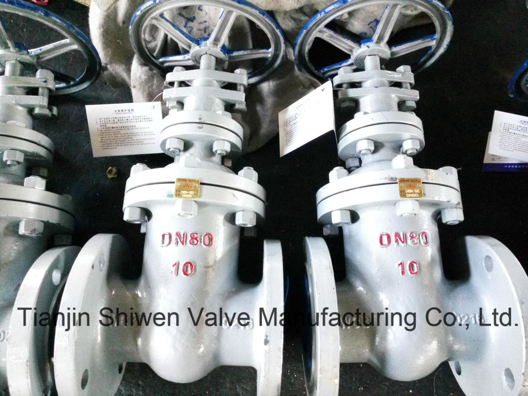 API Cast Steel Non Rising Stem Gate Valve (Z45H)