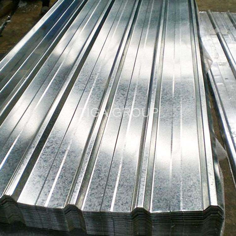 Shiny Corrugated Zinc Coated Steel Sheet Galvanized Roofing Sheet