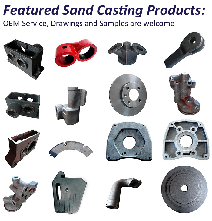 OEM Gray Sand Casting Iron Valve Body Parts