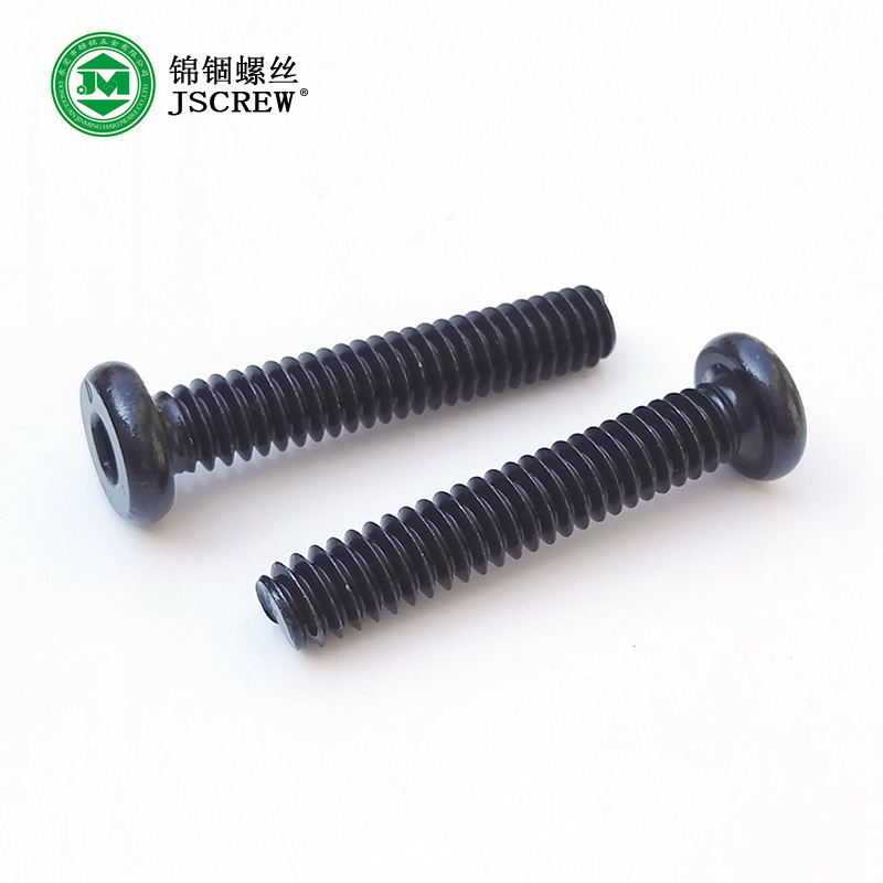 1/4 Harden Black Hex Socket Cheese Head/Round Screw Machine Bolt