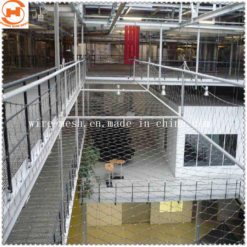 Flexible Wire Rope Woven Mesh for Zoo Animal Cage