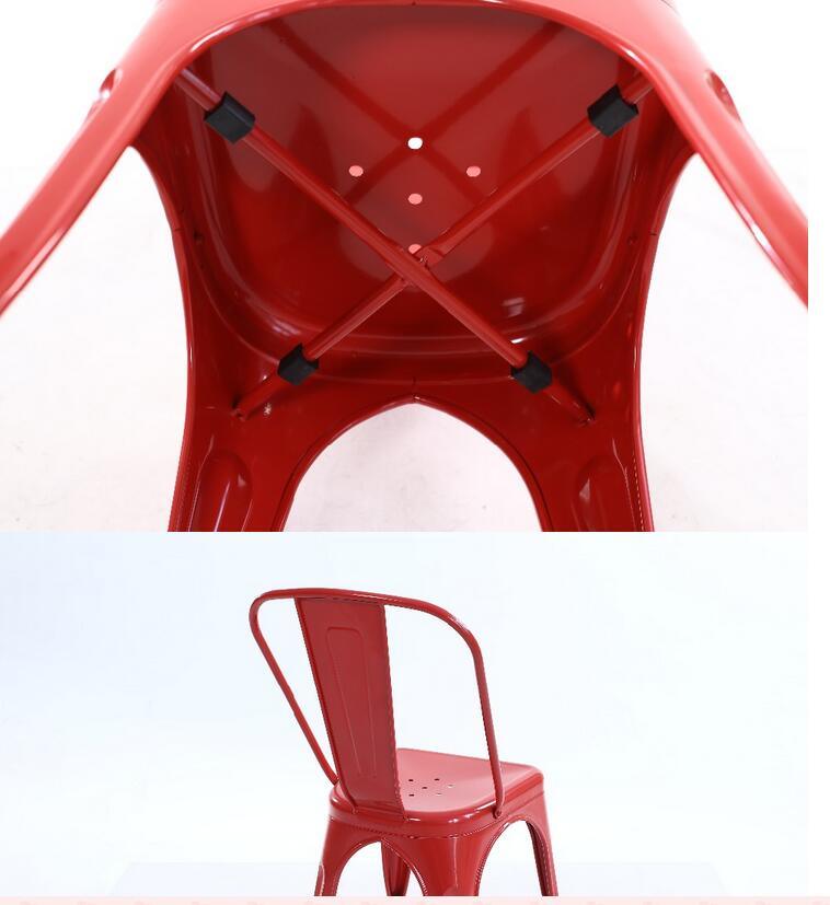 Factory Quality Metal Chairs with Arms Tolix Style