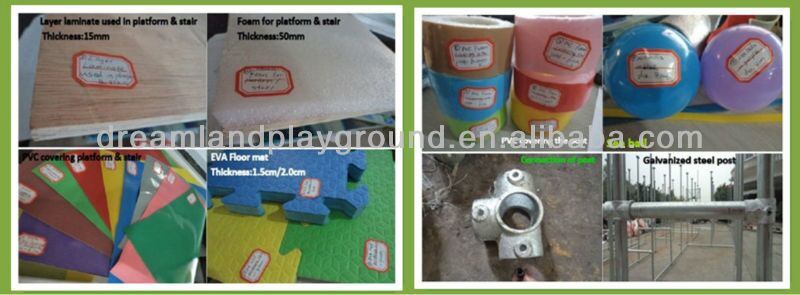 Manufacturer Good Sale PVC Material Customized Indoor Playground Equipment
