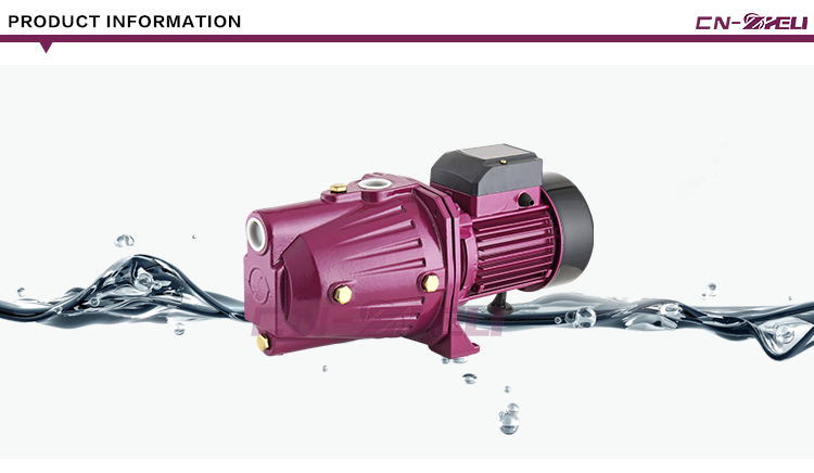 AC Motor 0.75kw Electric Jet100A Jet Self-Priming Water Pump