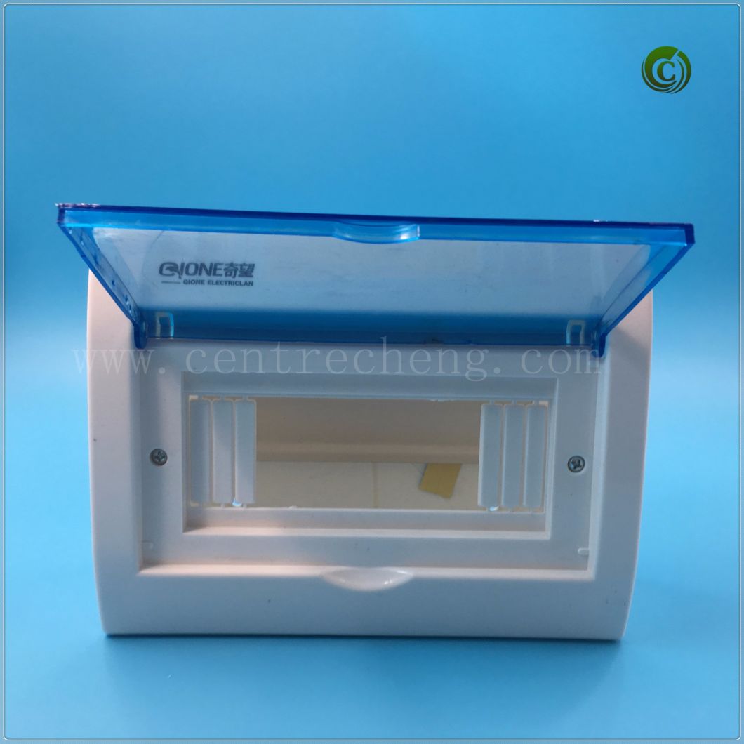 Panel Mount 6-8 Ways Distribution Box Electric Plastic Circuit Breaker Box Enclosure Box