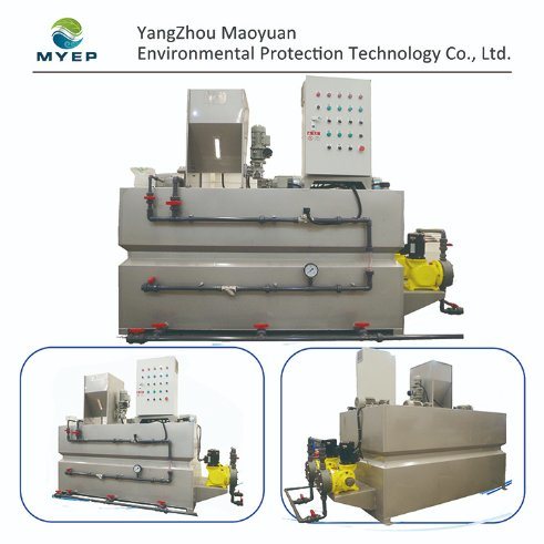 Automatic Polymer Preparing and Dosing Unit for Wastewater Treatment