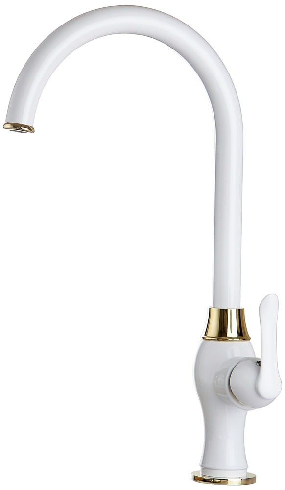 Golden Color Cold and Hot Water Single Handle Kitchen Mixer