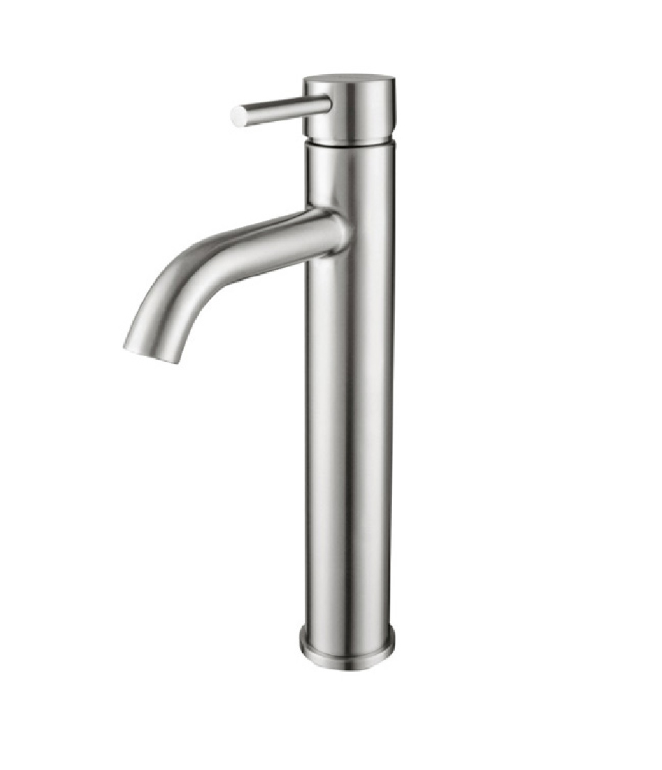 Stainless Steel 304 Brushed Bathroom Basin Mixer Tap