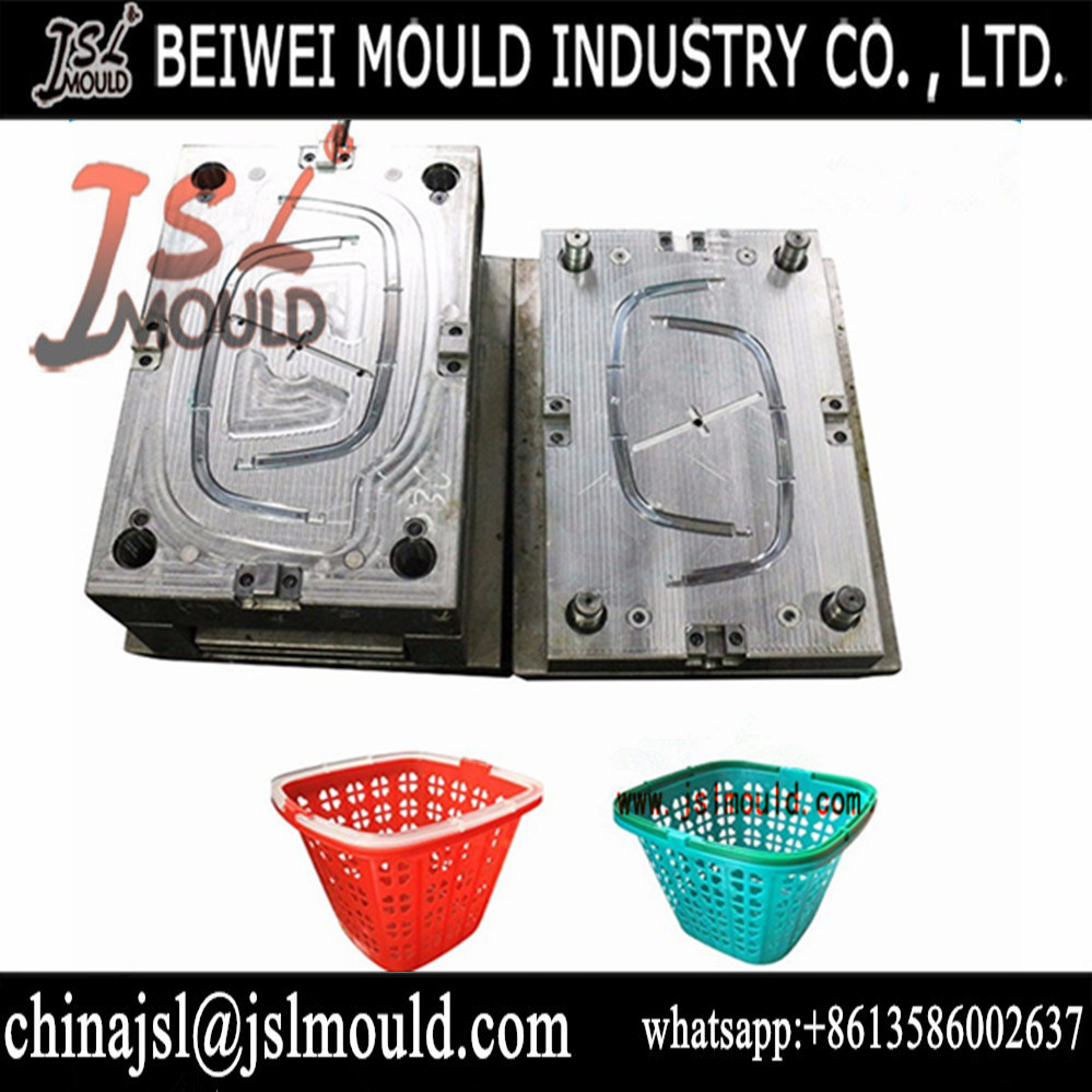 Customized Injection Plastic Shopping Basket Mould