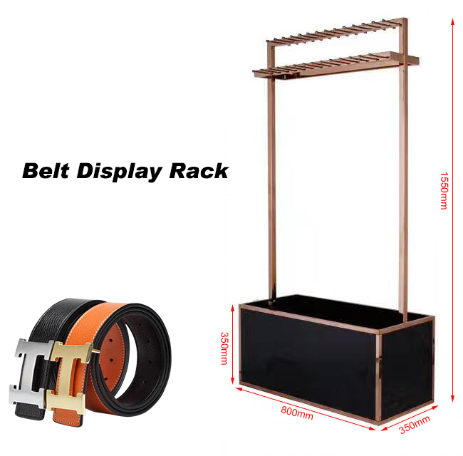 Stainless Steel Metal Clothes / Garment Hanger / Belt Display Stand / Rack