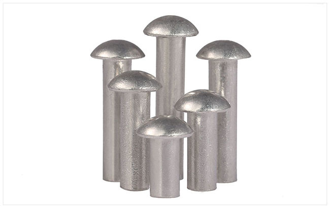 Round Head Solid Aluminium Tinmen Rivets