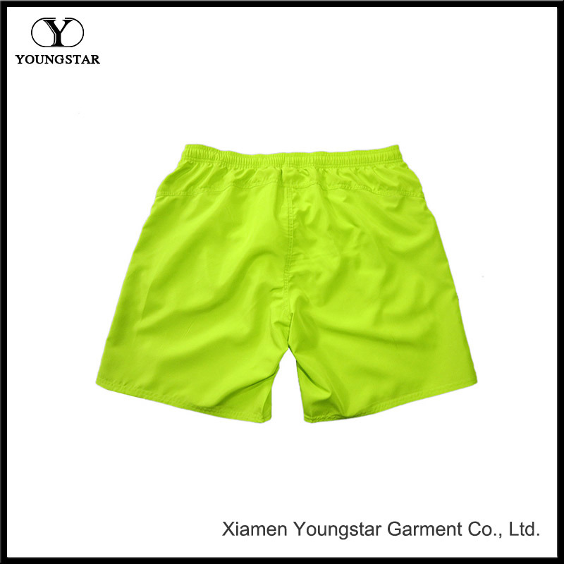 Mens Surf Shorts 18 Inch Solid Color Mens Green Board Shorts