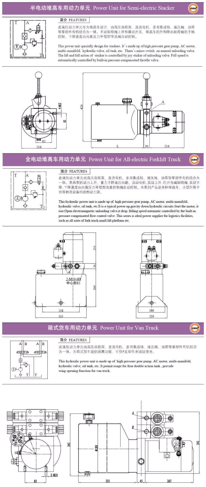 Micro Power Unit for Medical Equipment with DC Motor 24V