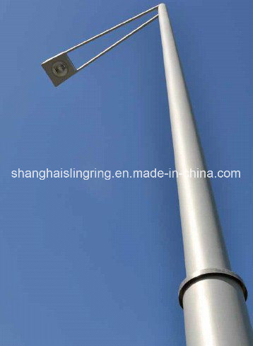 High Quality Stainless Steel Lighting Pole Powder Coating Surface Treatment