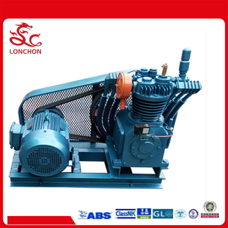 Vertical Type Air Cooling Marine Reciprocating Air Compressor