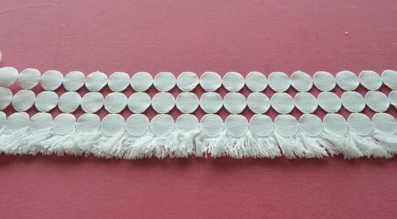 Embroidery Chemical Lace Fabric for Garment Accessory YM-8