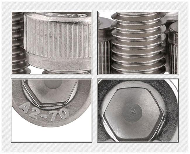 DIN 912 Stainless Steel Socket Cap Machine Allen Screw