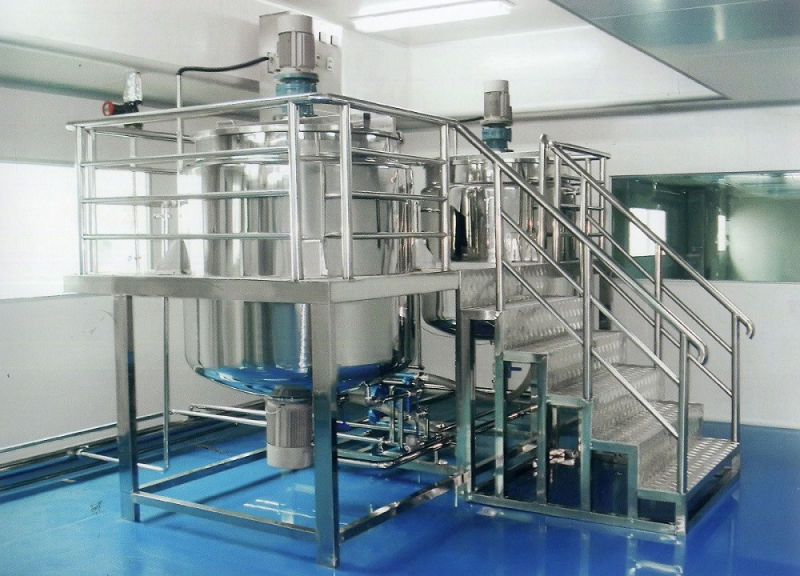 High Shear Vacuum Emulsifing Mixer for Food&Cosmetic