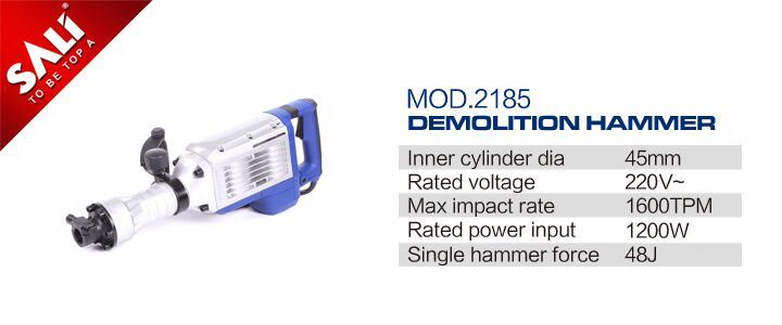 Sali 48j 1200W Hammer Electric Hand Power Tools Demolition Hammer