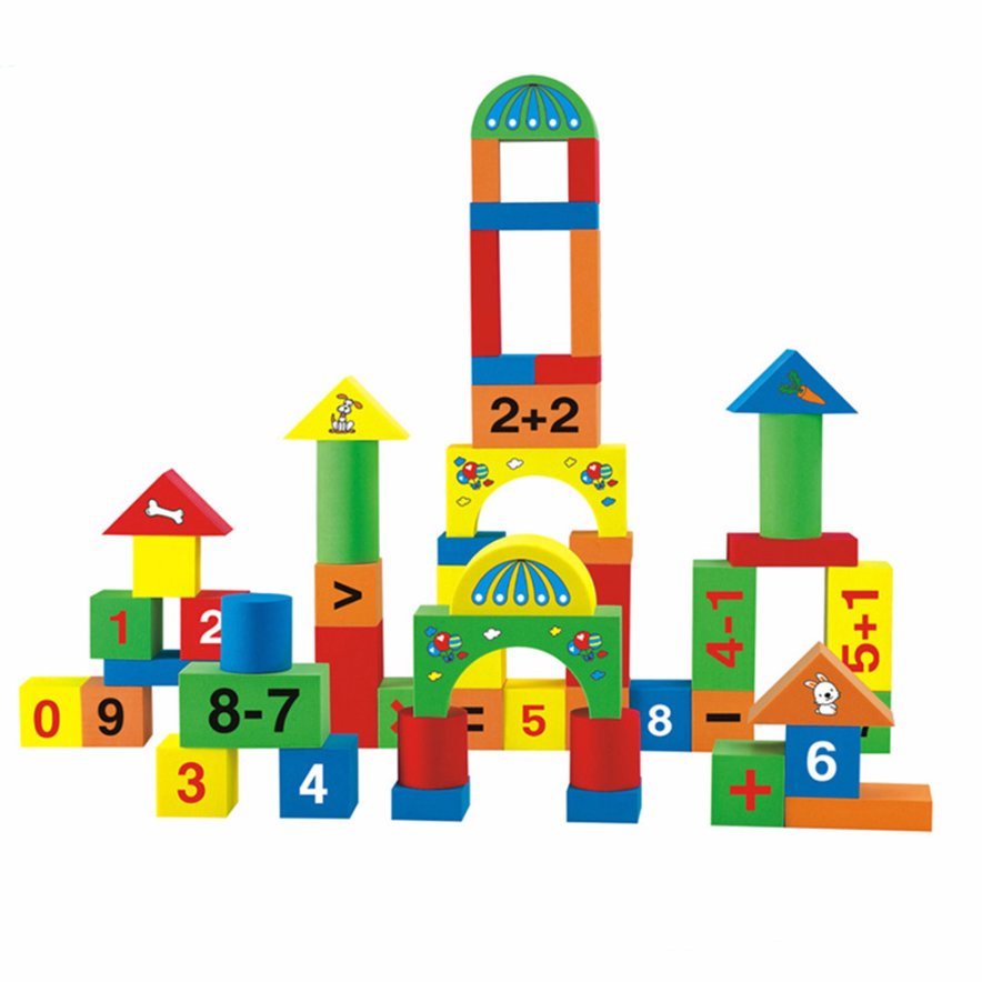 Wooden Building Block for Kids Toy Wooden Building Blocks Magnetic Block for Kids