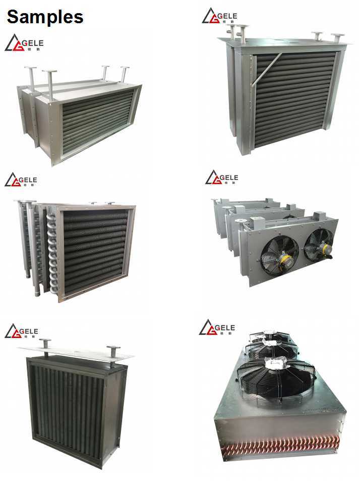 Aluminum Radiator Leemin Glc1-0.8 Aluminum Plate Fin Radiator Leemin