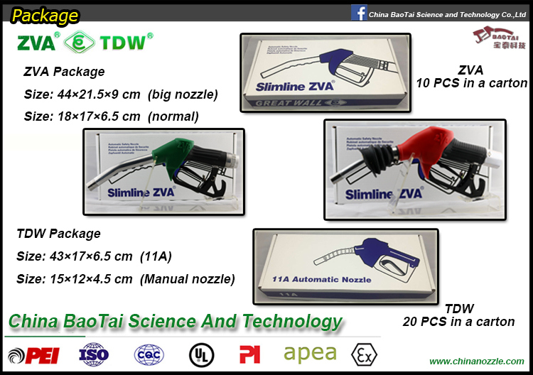 Zva Fuel Oil Nozzle for Fuel Dispenser Nozzle (ZVA 16)