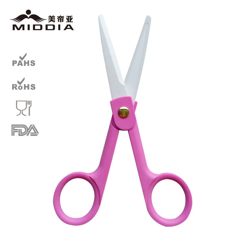 Ceramic Safe Scissors Kitchen Food Scissors Stationery Scissors