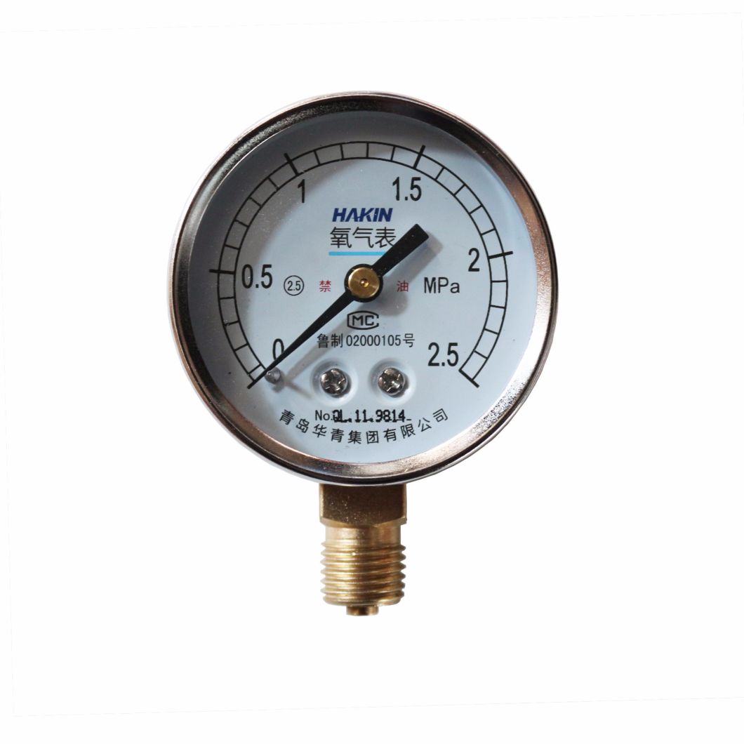 Hot Selling Best Quality Pressure Gauge for Oxygen with Cheap Price