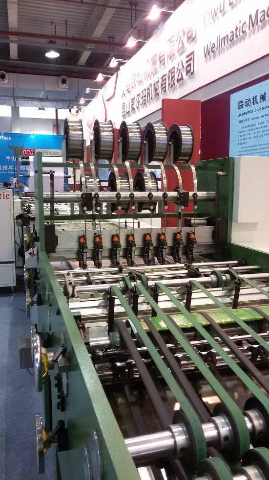 Semi-Automatic Saddle Stapled Production Line Notebook Machine (LD1020B)