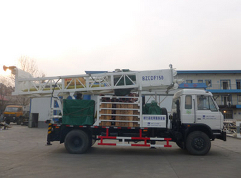 Hydraulic Truck Mounted Core Borehole Water Well Drilling Rig