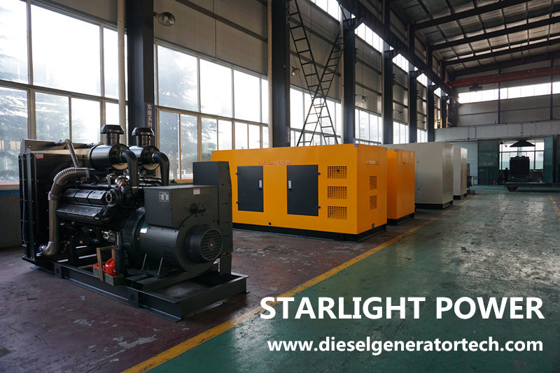 50kVA - 2000kVA Shangchai Electric Diesel Generator/4 Stroke Diesel Engine/Generator